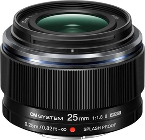 OLYMPUS OM SYSTEM M.Zuiko Digital 25mm F1.8 II Lens Micro Four Thirds Mount - Picture 1 of 3
