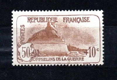 France 1927 old War-stamp 50 Centimes (Michel 212) nice MLH - Image 1 of 2