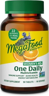 MegaFood Mujeres 40+ Multivitamínico Diario, 90 Comprimidos Foto 1 de 4