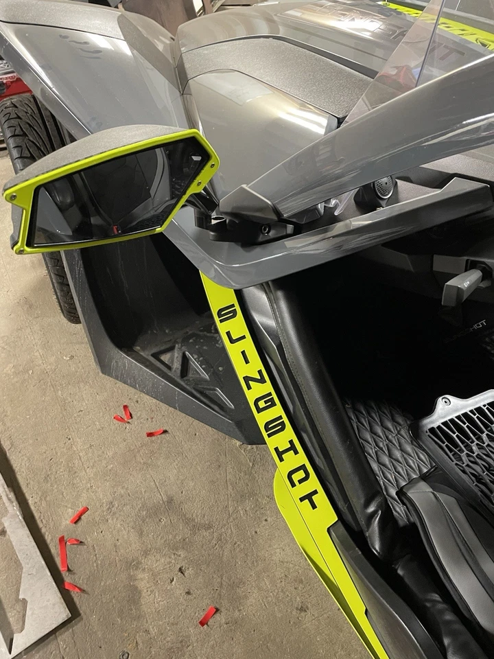 Peças de estilingue Polaris acessórios soleiras de entrada lateral (par) - estilingue WORD 15-25 - Imagem 1 de 4