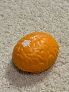 Orange Ovos Natural Health Brain Stress Ball - Picture 1 of 3