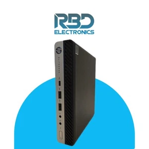 HP Elitedesk 705 G4 Mini Ryzen 5 Pro 2400GE 16GB 256 SSD+1TB HDD NO OS W/AC - Afbeelding 1 van 24
