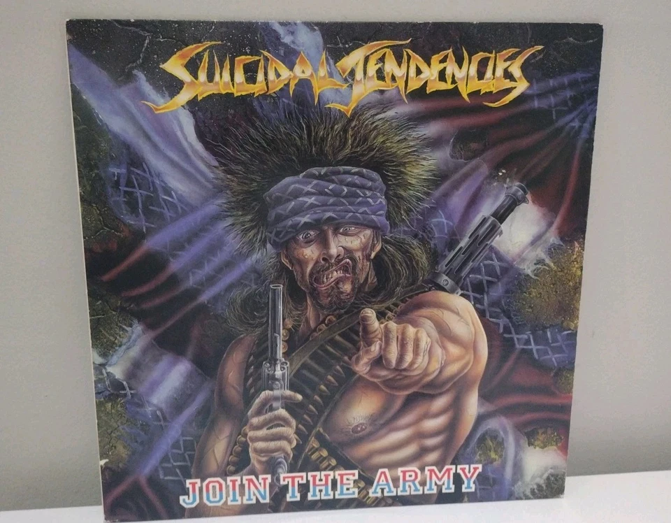 Suicidal Tendencies - Join The Army LP. US 1st. A/B. 1987. VG+ translucent  Foto 1 de 4