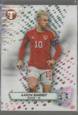 2023 Topps Pristine UEFA Euro AARON RAMSEY Pristine Pulsar SP Wales #198 - Image 1 of 2