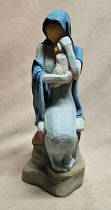 Willow Tree The Christmas Story Mary & Baby Jesus Figurine By Susan Lordi - Picture 1 of 9