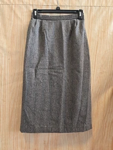 Vintage Ralph Lauren Wolle Maxi Rock Damen 4 gefüttert reif bescheiden lang - Bild 1 von 14