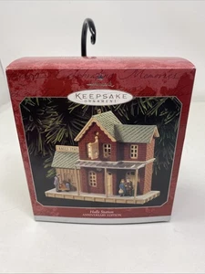 Hallmark Andenken Weihnachtsschmuck Hallen Bahnhof 1998 Jubiläumsedition Neu in OVP - Bild 1 von 2