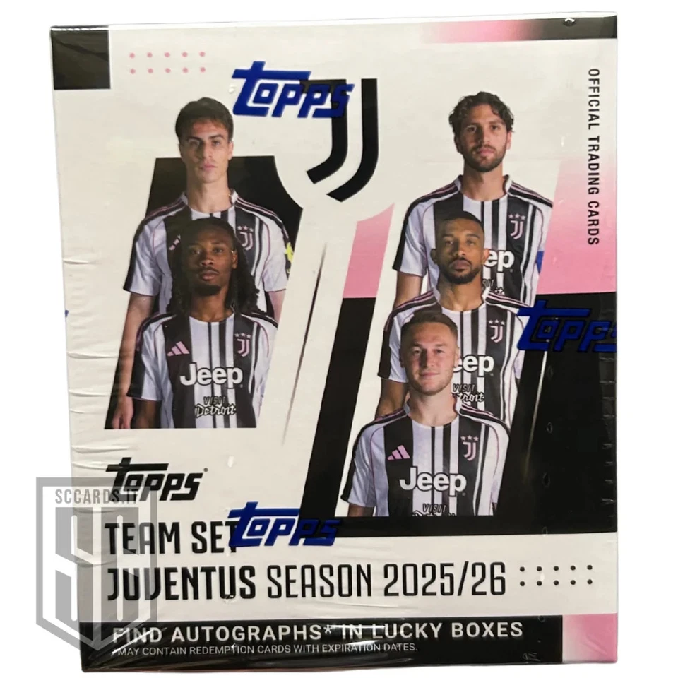 Topps Juventus Team Set Box 2025/26 - Image 1 of 1