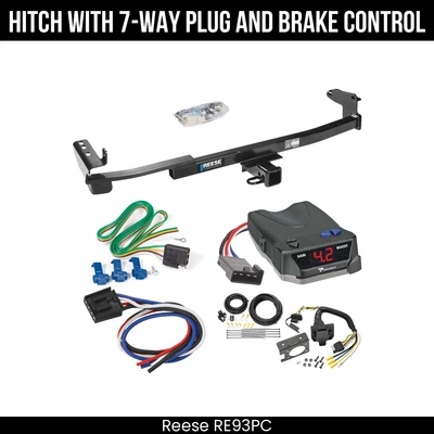 Paquete de remolque enganche + control de freno para 08-09 Ford Taurus Mercury Sable 44525 Clase 3 Foto 1 de 4