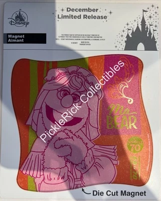 Imán Parques Disney 2025 Muppets 70 Aniversario 68 de 70 Ma Bear 🐻 Limitado Foto 1 de 3