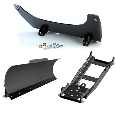 KFI Plow Kit For John Deere Gator XUV 825M 4x4 EPS 2018-24 With 60" Steel Blade - Image 1 of 3