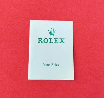 Rolex 1972 "Tu Rolex" Folleto Manual Instrucciones Inglés Ref: 579.02 Foto 1 de 4
