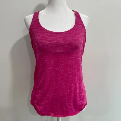 Regata Lululemon Power Y Free to Be Wild rosa urze framboesa tamanho 2 - Imagem 1 de 4