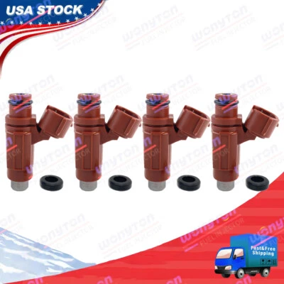 4x Inyectores de combustible de actualización de 10 orificios para 03-14 Kawasaki Brute Force 750 Z1000 Foto 1 de 4