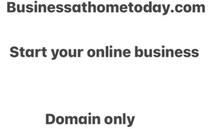 Domain for Sale businessathometoday.com (hostinger Only Transfer) - Picture 1 of 1
