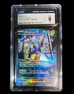 CGC 9 MINT - Miraidon ex 244/198 SIR - Scarlet & Violet Pokemon Card - Picture 1 of 2