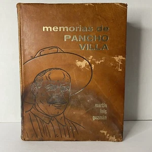 Seltene Vintage 1968 Memorias De Pancho Villa von Martin Luis Guzman Hardcover Buch - Bild 1 von 21