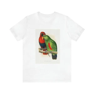 Unisex Bella+Canvas Jersey Short Sleeve White T-Shirt - Picture 1 of 25