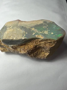 Australian Opal Rubbed Rough (Lightning Ridge) 19.49 grams (97.45 ct.) - Picture 1 of 5
