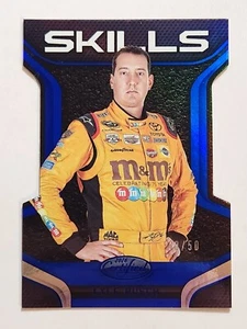 2016 Certified NASCAR Racing Skills Die-Cut #S5 Kyle Busch Mirror Blue #40/50 - Picture 1 of 2