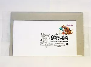 Scooby-Doo Forever Stamp FDC 2018 US Scott 5299 Sealed - Picture 1 of 3