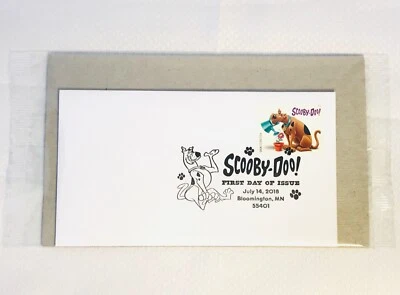 Scooby-Doo Forever Stamp FDC 2018 US Scott 5299 Sealed - Image 1 of 3