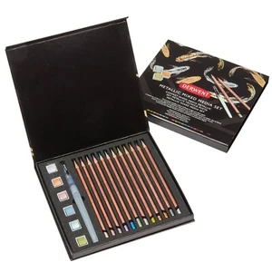 Derwent Professional Metallic Mixed Media Set 19 Assorted 2305948 - Picture 1 of 5