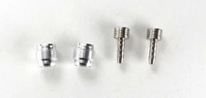 INSERTI (BARBS) OLIVE - AVID ELIXIR 1,3,5,9,R,CR,X0,XO,XX CONNETTORI TUBO FRENO - Foto 1 di 1