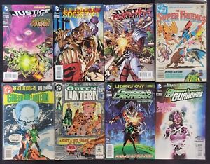 Justice League, Green Lantern, & the Flash comics, Lot of 12! Free Shipping!