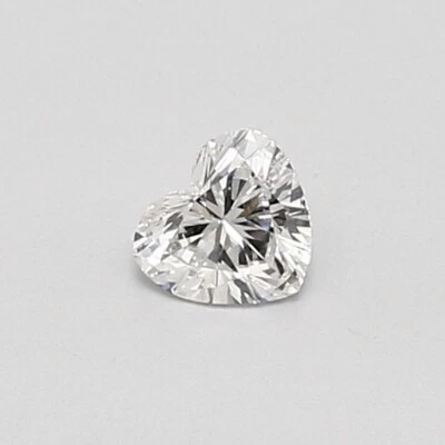 0.30 Ct HEART SHAPE F Color VS2 Clarity  IGI CERTIFIED LAB GROWN CVD Diamond - Image 1 of 4