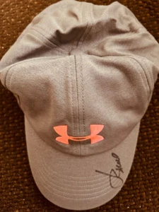 Jordan Spieth autographed signed autograph Under Armour gray golf cap hat (JSA) - Picture 1 of 2
