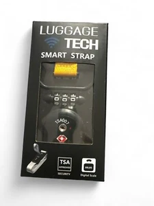 Gepäck Reise Tech Nylon Smart Gurtschloss & Gewicht Digitalwaage TSA gelb - Bild 1 von 4