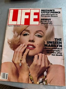 LIFE MAGAZINE AUGUST 1982 THE UNSEEN MARILYN MONROE - Imagen 1 de 5