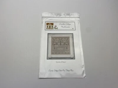 Patrón de punto de cruz contado jardín de nieve para casa de campo agujas 7P Foto 1 de 3