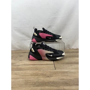 Nike Air Zoom 2K Women's Sneakers AO0354-003 Black/White/China Rose Size 9 - Picture 1 of 10