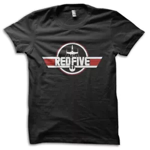 Red Five X-Wing Fighter Parody Sci-Fi Inspired by Star Wars T-shirt M5575 - Picture 1 of 5