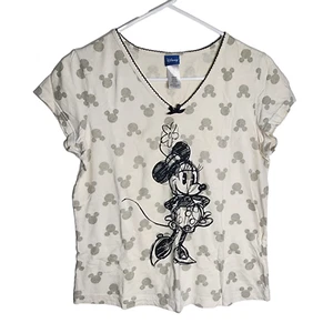 Disney Schlafshirt Minnie Mouse Medium M Damen V-Ausschnitt - Bild 1 von 5