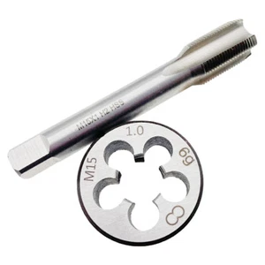 M15 x 1 Tap & Die Set RH Right Hand M15 x 1mm Metric Thread Tap Die TOOL - Picture 1 of 7
