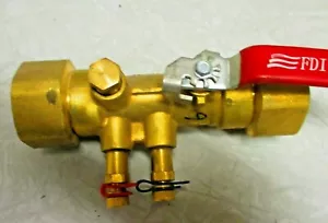 Válvula de equilibrio | DISEÑO DE FLUJO INC UA 125 | 1-1/4" NPT | Latón | 600 PSI WOG - Imagen 1 de 10