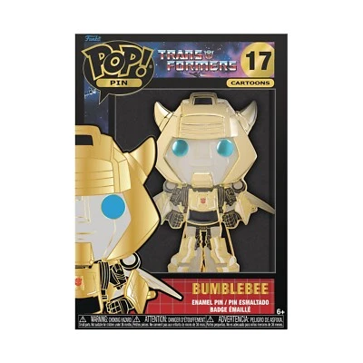 Pop! Pin Transformers Bumblebee Enamel Pin Funko - Image 1 of 2