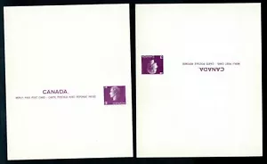 LOT 75242 CANADA UY97 UNUSED POSTAL STATIONERY CARD CAMEO QUEEN ELIZABETH 11 - Picture 1 of 1