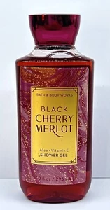 🍒✨Bath & Body Works Black Cherry Merlot Shower Gel 10 oz ✨🍒 - Picture 1 of 2