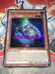 Carte Yu Gi Oh PLUIE, PEINTRE METEOROLOGIQUE SPWA-FR030 x 2 - Picture 1 of 1