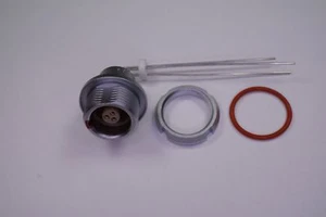 HEG.0K.303.CLVP LEMO Circular Push Pull Connector Receptacle Female Panel TH RA - Picture 1 of 3