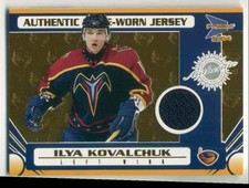 2003-04 Pacific Prism Jersey Ilya Kovalchuk Jersey 1 Color 580/935 #103