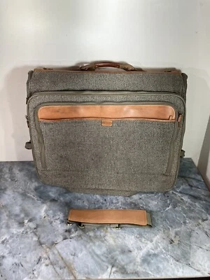 Vintage Hartmann Garment Bag Travel Luggage Tan - Image 1 of 4