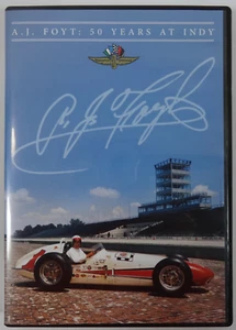 A.J. Foyt 50 Years at Indy  (DVD, Collector's Edition, Indy 500)  NEW - Picture 1 of 2