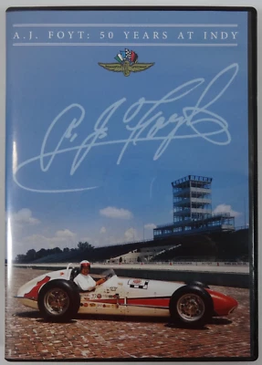 A.J. Foyt 50 Years at Indy  (DVD, Collector's Edition, Indy 500)  NEW - Image 1 of 2