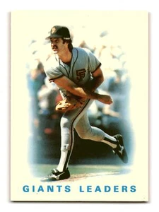 Giants Leaders 1986 Topps Tiffany #516 Print Run 5,125 San Francisco Giants Mint - Picture 1 of 2