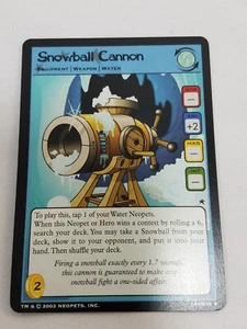 Schneeballkanone 144/234 Base Set Neopets TCG 2003 NM - Bild 1 von 2